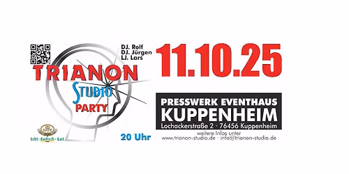 TRIANON STUDIO PARTY