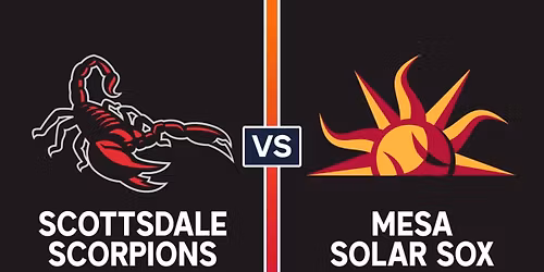 Parking Scottsdale Scorpions at Mesa Solar Sox