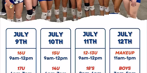 Five:1 VBC 2027 Season Tryouts