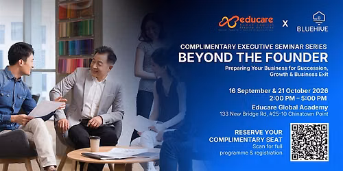 Beyond the Founder | Seminar 2 Is Your Business Ready to Be Sold or Scaled?