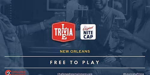 Weekly Live Trivia Nights at The Original Nite Cap - St. Bernard Ave.