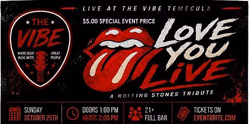 A ROLLING STONES TRIBUTE~ LOVE YOU LIVE!