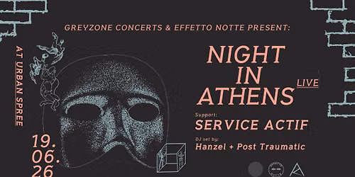 NIGHT IN ATHENS | URBAN SPREE - Berlin