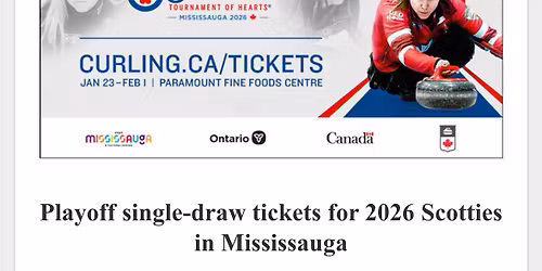 Scotties Tournament of Hearts - Draw 23