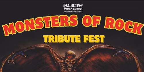 MONSTERS OF ROCK - Tribute Fest - Polish Priest, 4 Szmery i inni