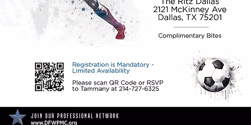 Global Soccer Media Mixer at The Ritz Dallas | DFW PMC