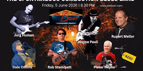the SPONTANEOUS COMBUSTION BLUES BAND
