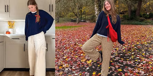 Learn to sew relaxed trousers or cargo pants