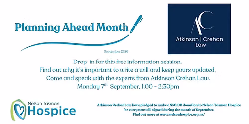 Atkinson Crehan Law - Ask a Lawyer at Hospice - Free Drop In 