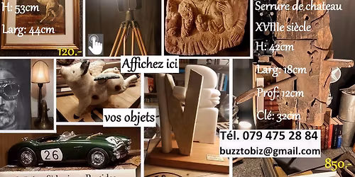 Brocante - Vide-greniers - Vide-dressing - S\u00e9ance gratuite d'estimations