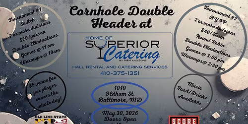 OLSC Superior Double Header Cornhole 05\/30\/2026