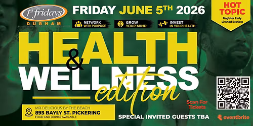 ::: 1ST FRIDAYS DURHAM: HEALTH & WELLNESS EDITION :::