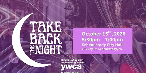 YWCA NENY Annual Take Back The Night March