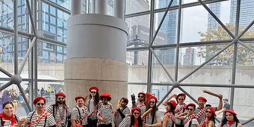 Unofficial Clair Obscur: Expedition 33 cosplay meet-up