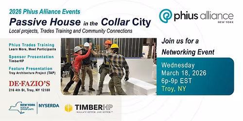 Passive House in the Collar City: Projects, Training and Connections