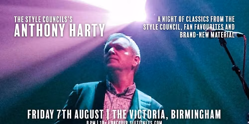 The Style Council's Anthony Harty