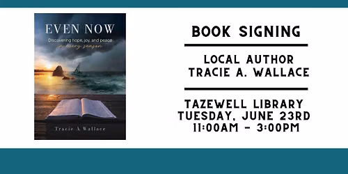 Local Author Book Signing: Tracie A. Wallace