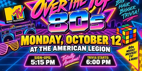 Over The Top 80s Trivia