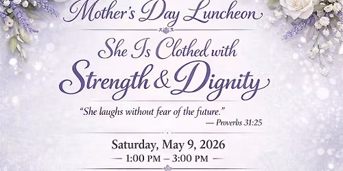 Mother\u2019s Day luncheon