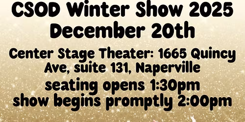CSOD Winter Show 2025