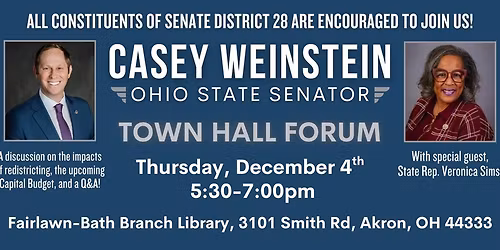 Senate District 28 Town Hall