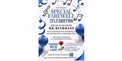 Mr. Buchmann's Retirement Concert! 