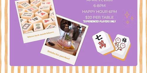 Mahjong Night at Cassidy Station