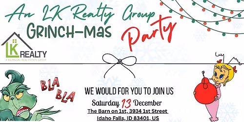 Grinch-Mas party with Lk realty