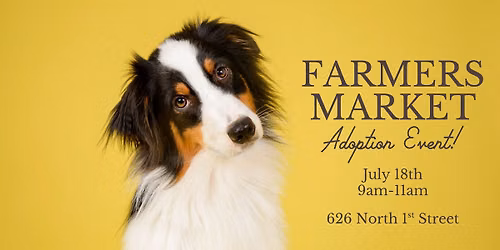 Farmers Martket Adoption Event!