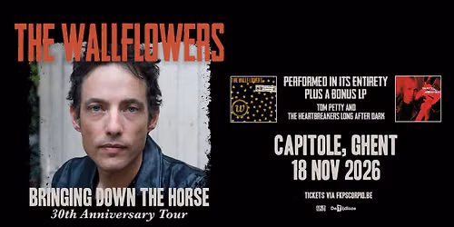 The Wallflowers \u2022 Capitole, Ghent