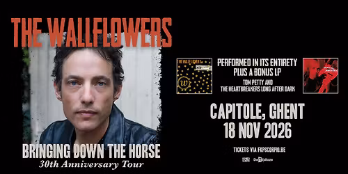 The Wallflowers \u2022 Capitole, Ghent
