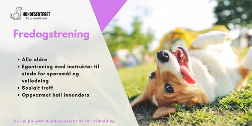 Fredagstrening (ledige plasser)