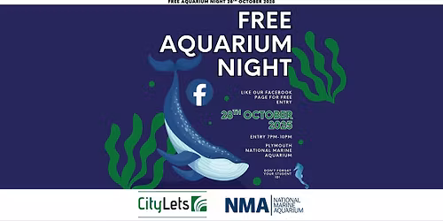 CityLets Student Free aquarium night