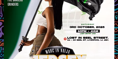 Jersey Party 2.0 | Liverpool's Biggest Naija Independence Party