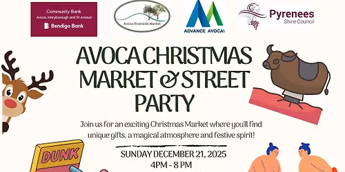 Avoca Christmas Market and Street Party