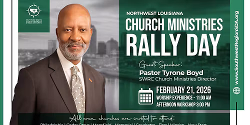 NW Louisiana Church Ministries Rally Day