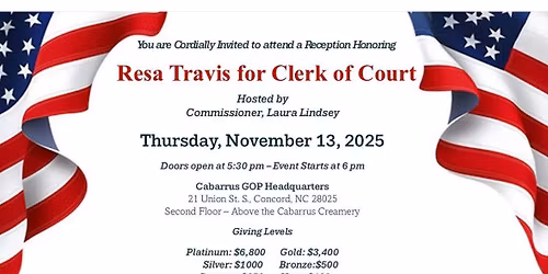 Resa Travis Campaign Kickoff