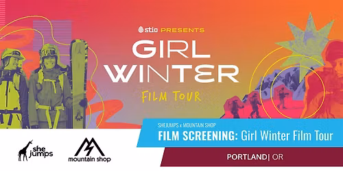 SheJumps x Mountain Shop | Girl Winter Film Screening | Portland, OR