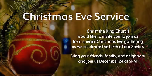 Christmas Eve Service