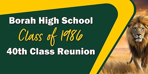 Borah High School 40th Class Reunion-Class of 1986
