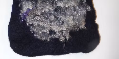 Easy Hand Purse Wet Felted Art Class