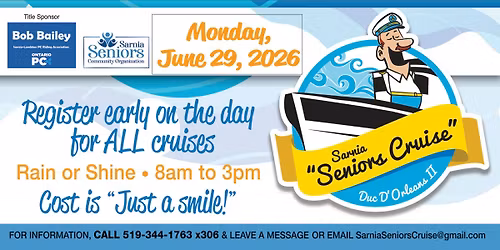 2026 Sarnia Seniors Cruise