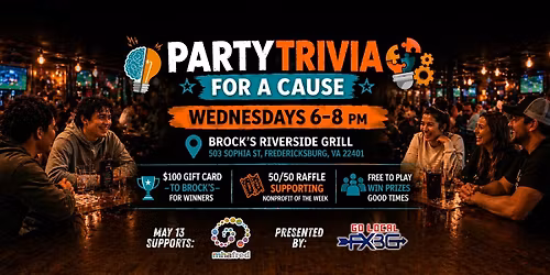 FREE Party Trivia for a cause supporting  MHAfred