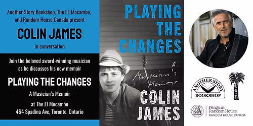 Colin James Toronto Book Launch "Playing the Changes"