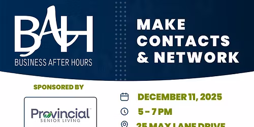 December 2025 Business After Hours