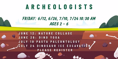 Little Archeologists: Dino Yoga