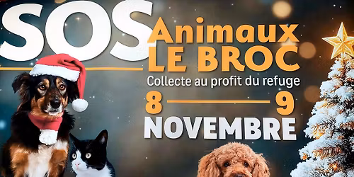 Collecte pour la SPA du Broc