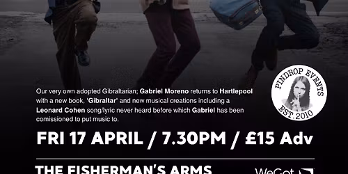 Pindrop presents GABRIEL MORENO & the Quivering Poets return