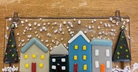 Fused Glass Workshop: Christmas Scene