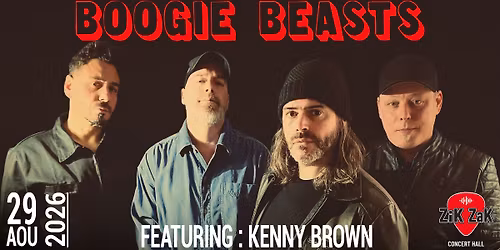 Boogie Beasts feat. Kenny Brown (BE\/USA) I ZIK ZAK
